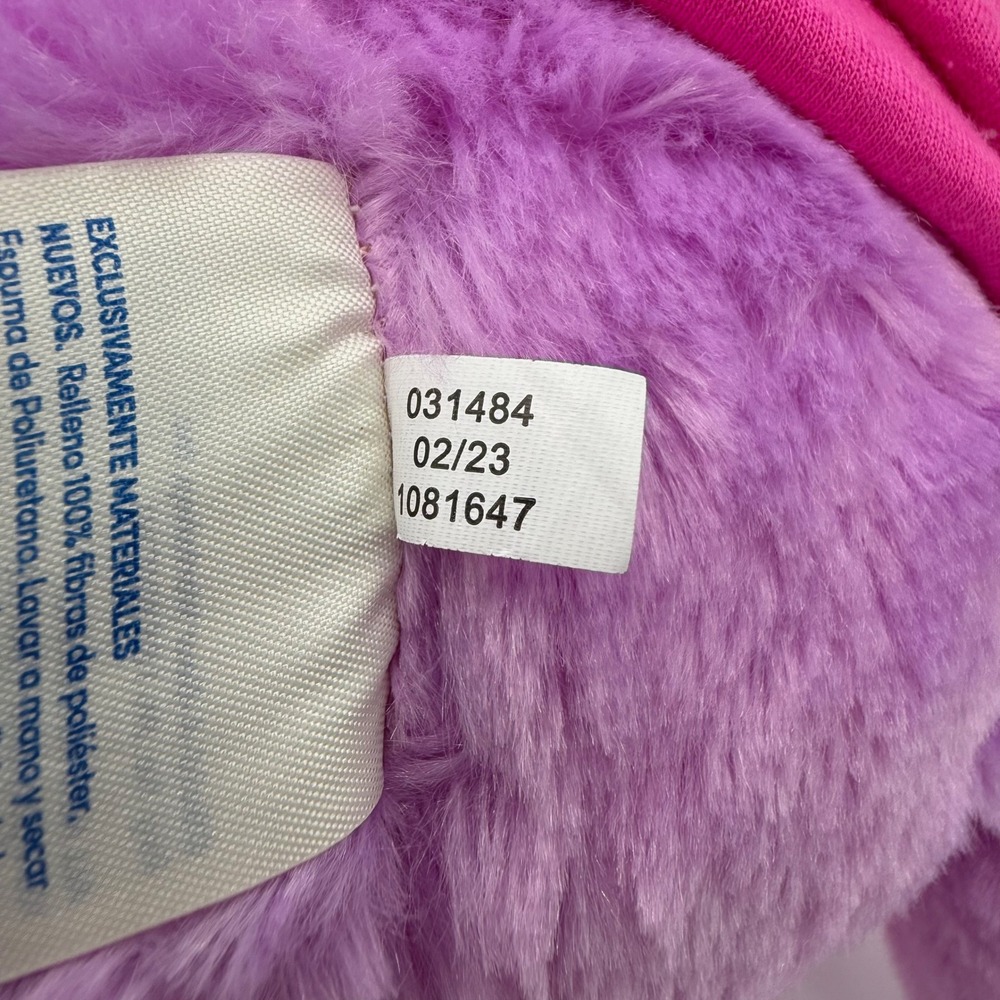 Build A Bear Plush Purple Otter Flamingo T‎ Shirt Be Flamazing Kids Toy EUC - Picture 9 of 10